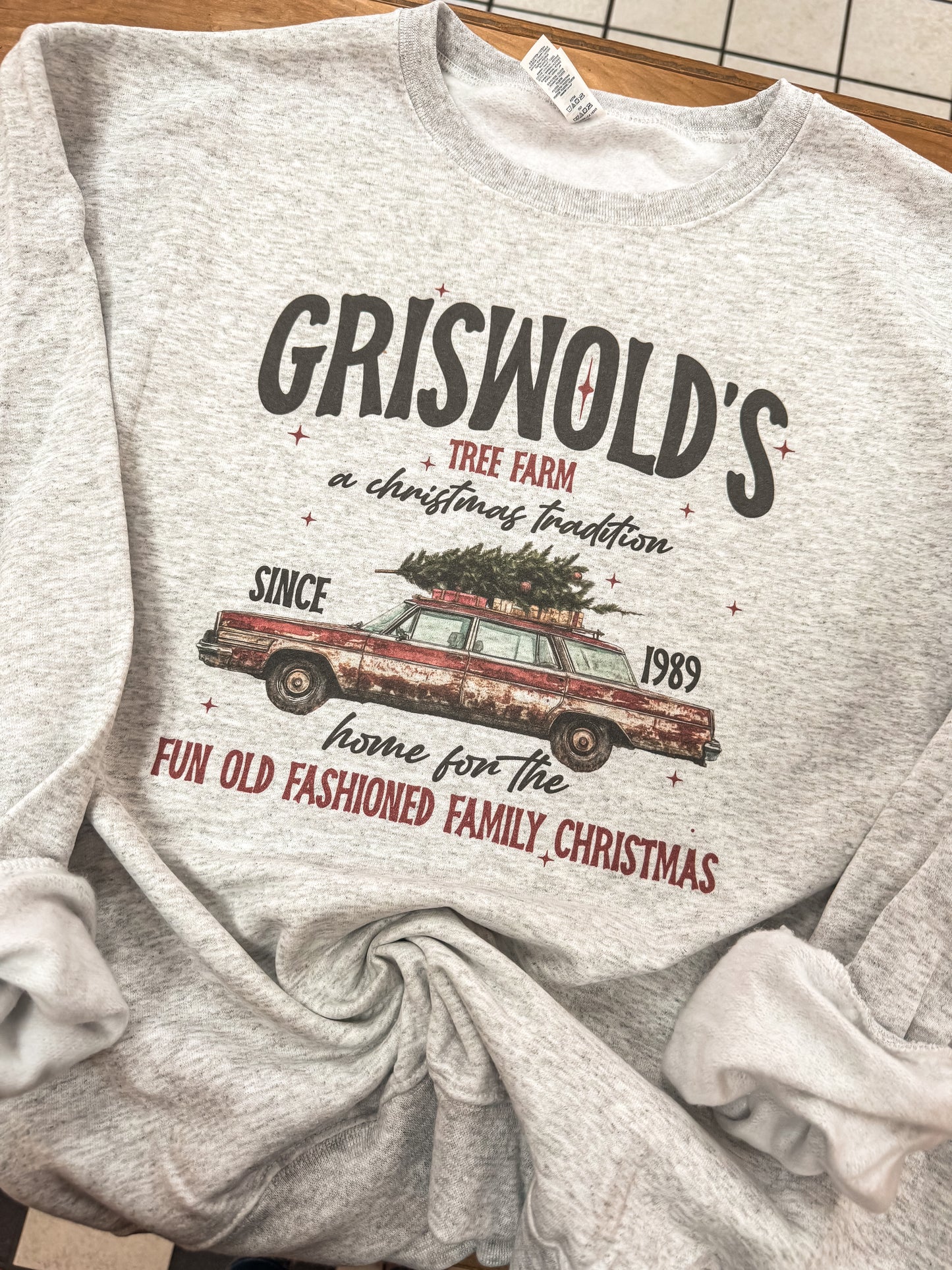Griswold's Family Tree Farm Crewneck
