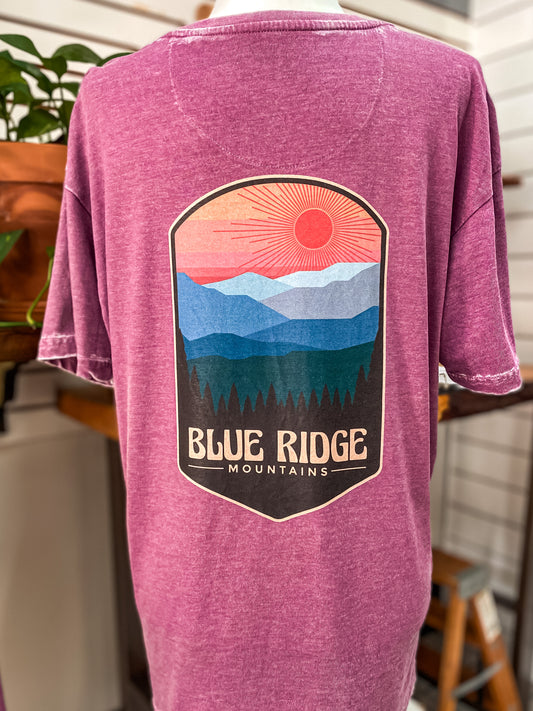 Blue Ridge Mountains - Clayton Georgia Tee