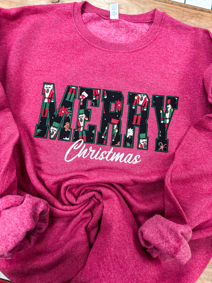 MERRY Appliqué Crewneck