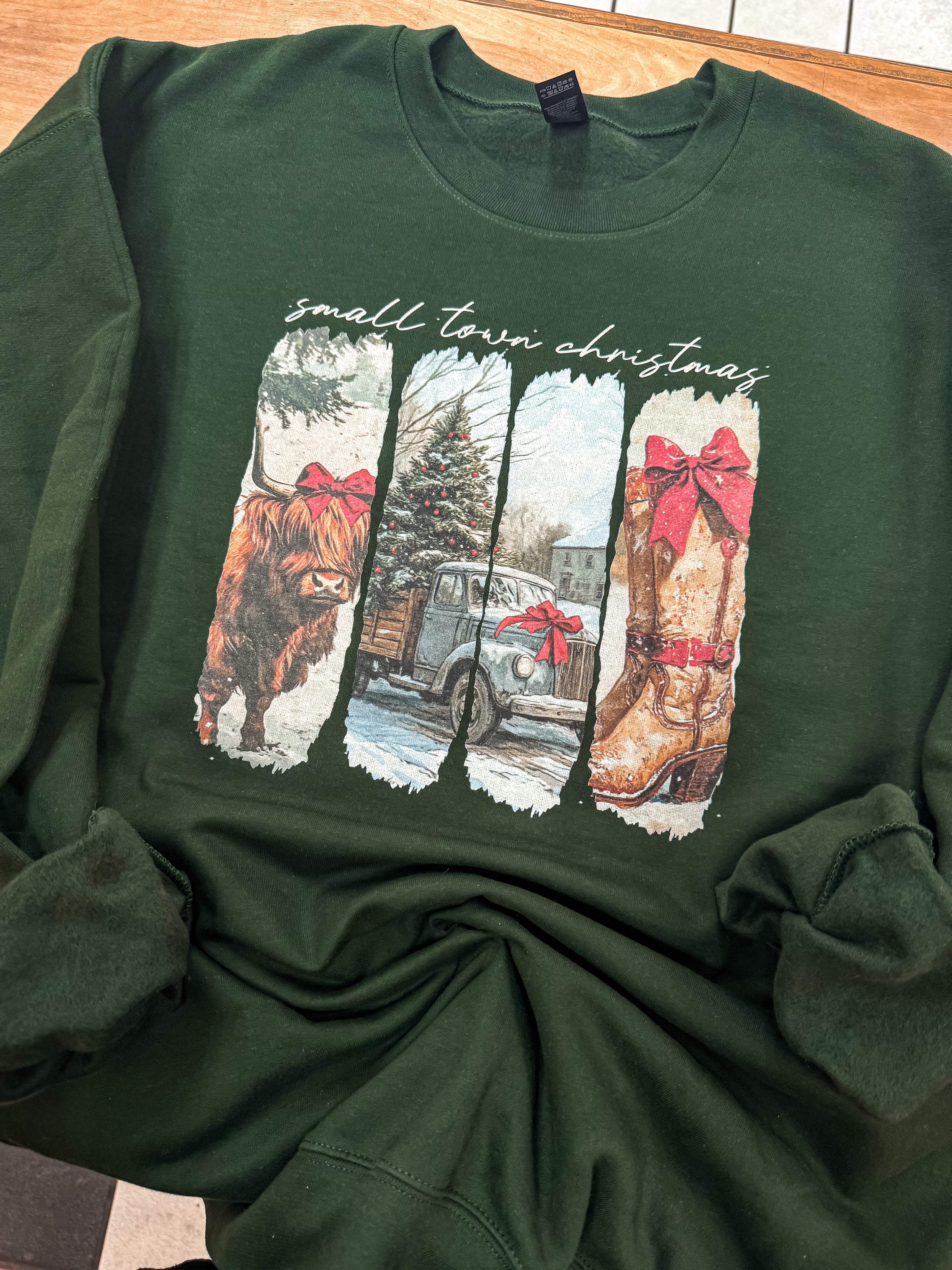 Small Town Christmas Crewneck