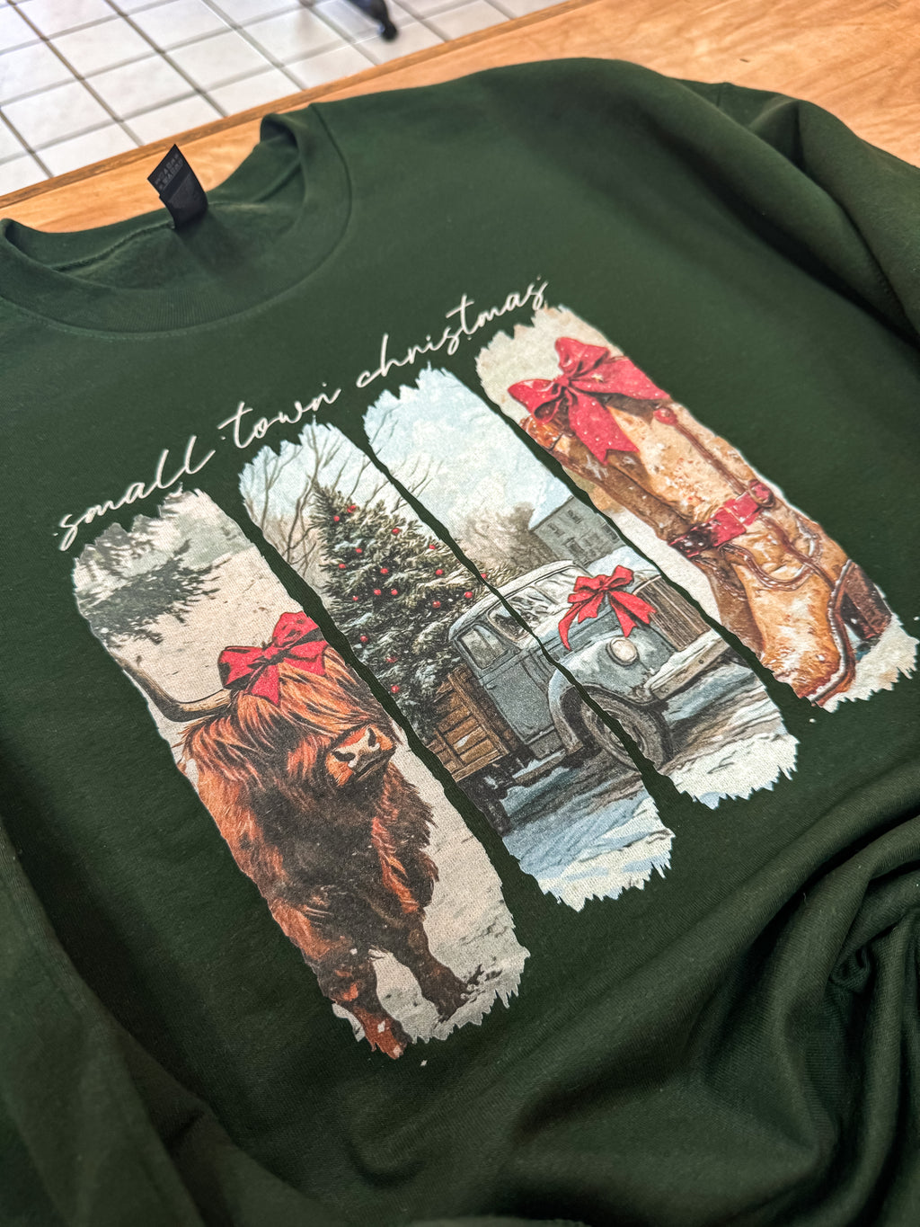 Small Town Christmas Crewneck
