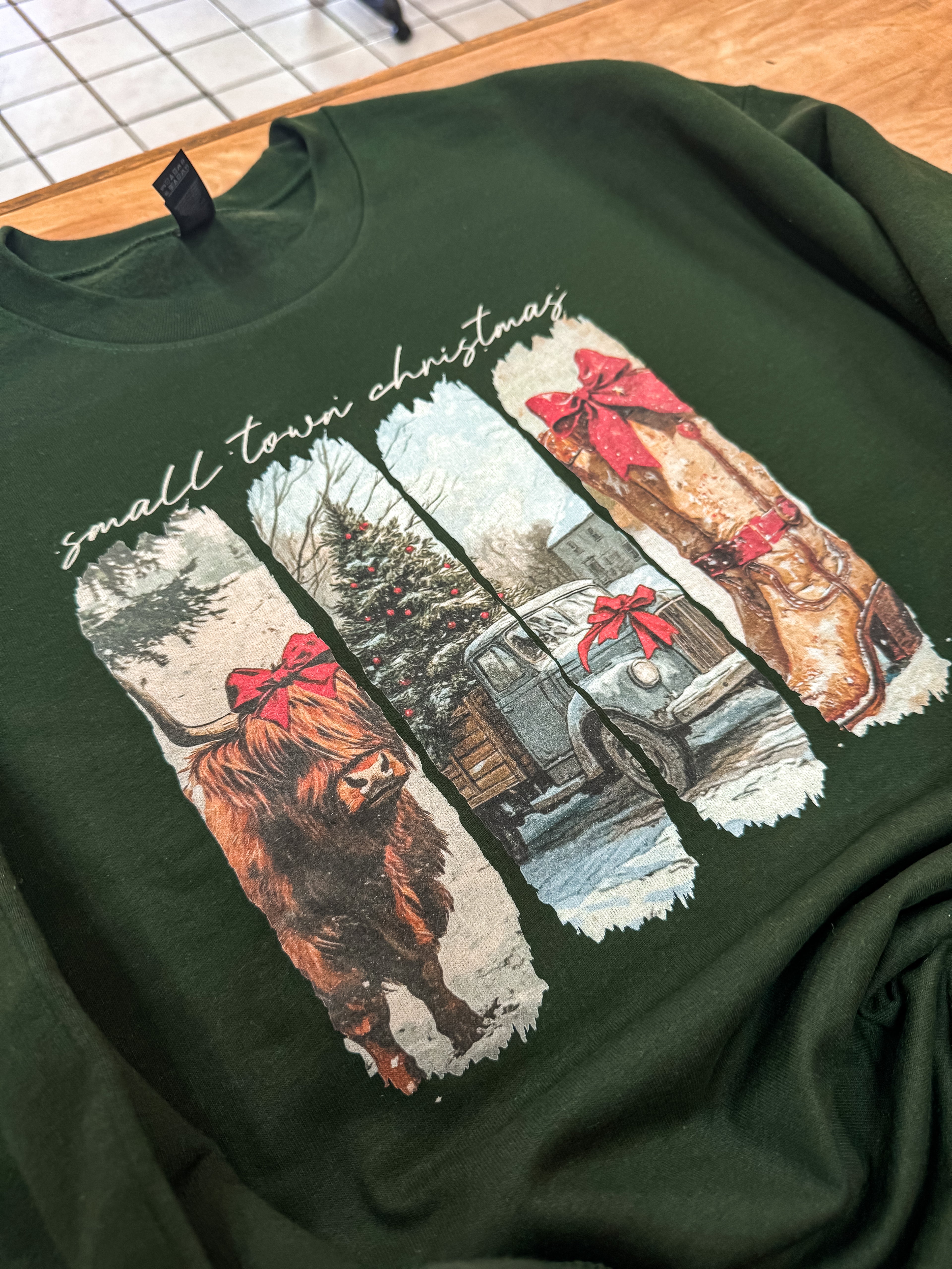 Small Town Christmas Crewneck