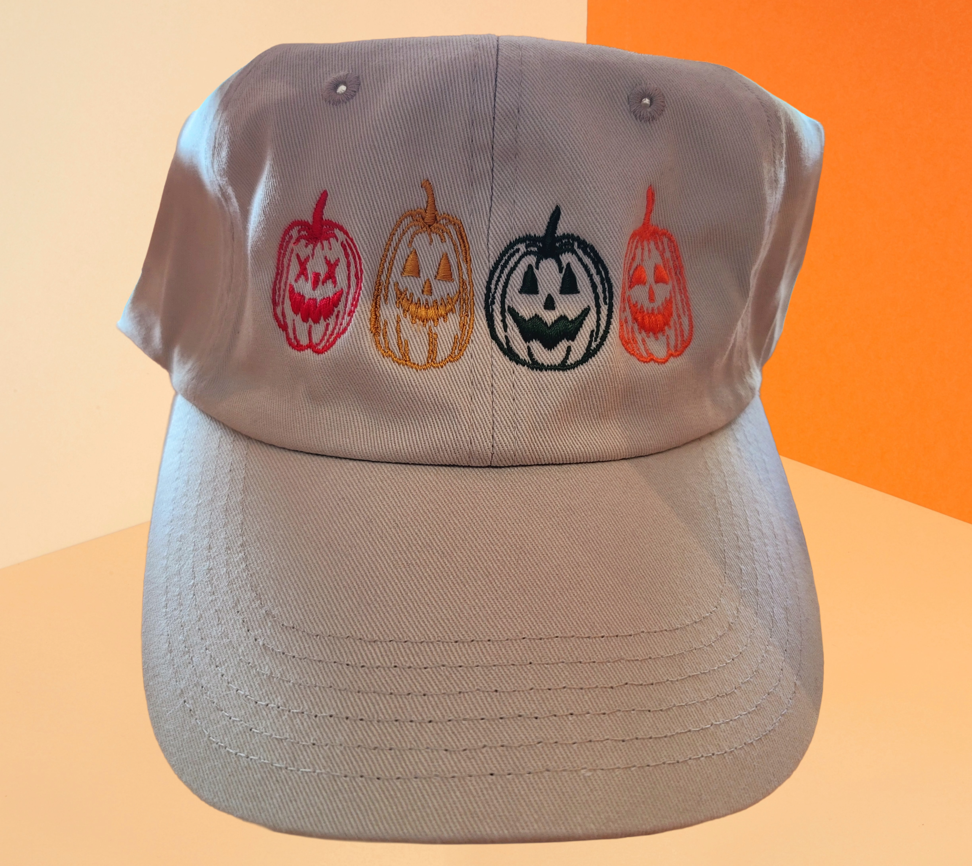 Scary Pumpkin Cap