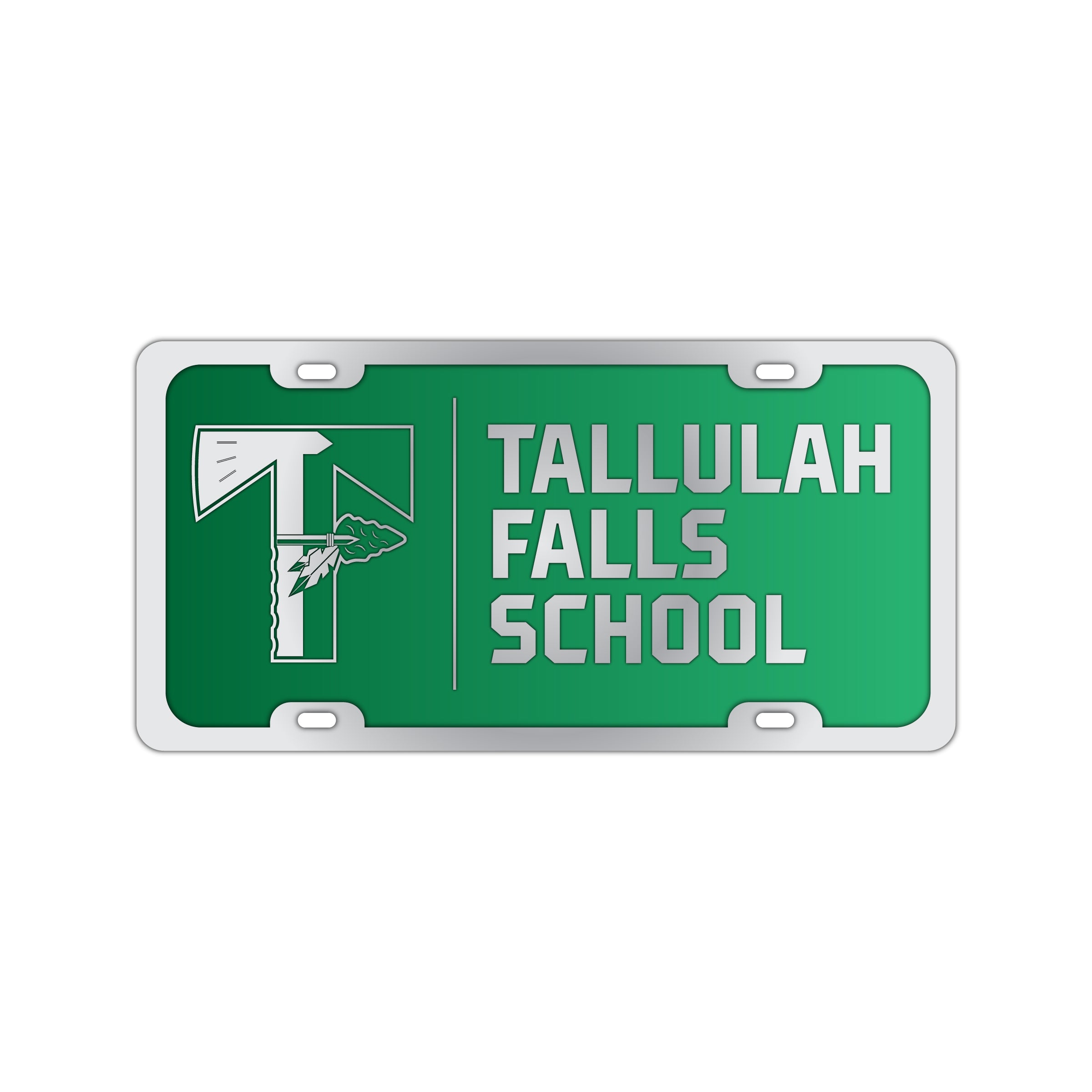 TFS - Mirror License Plate Tallulah Falls School