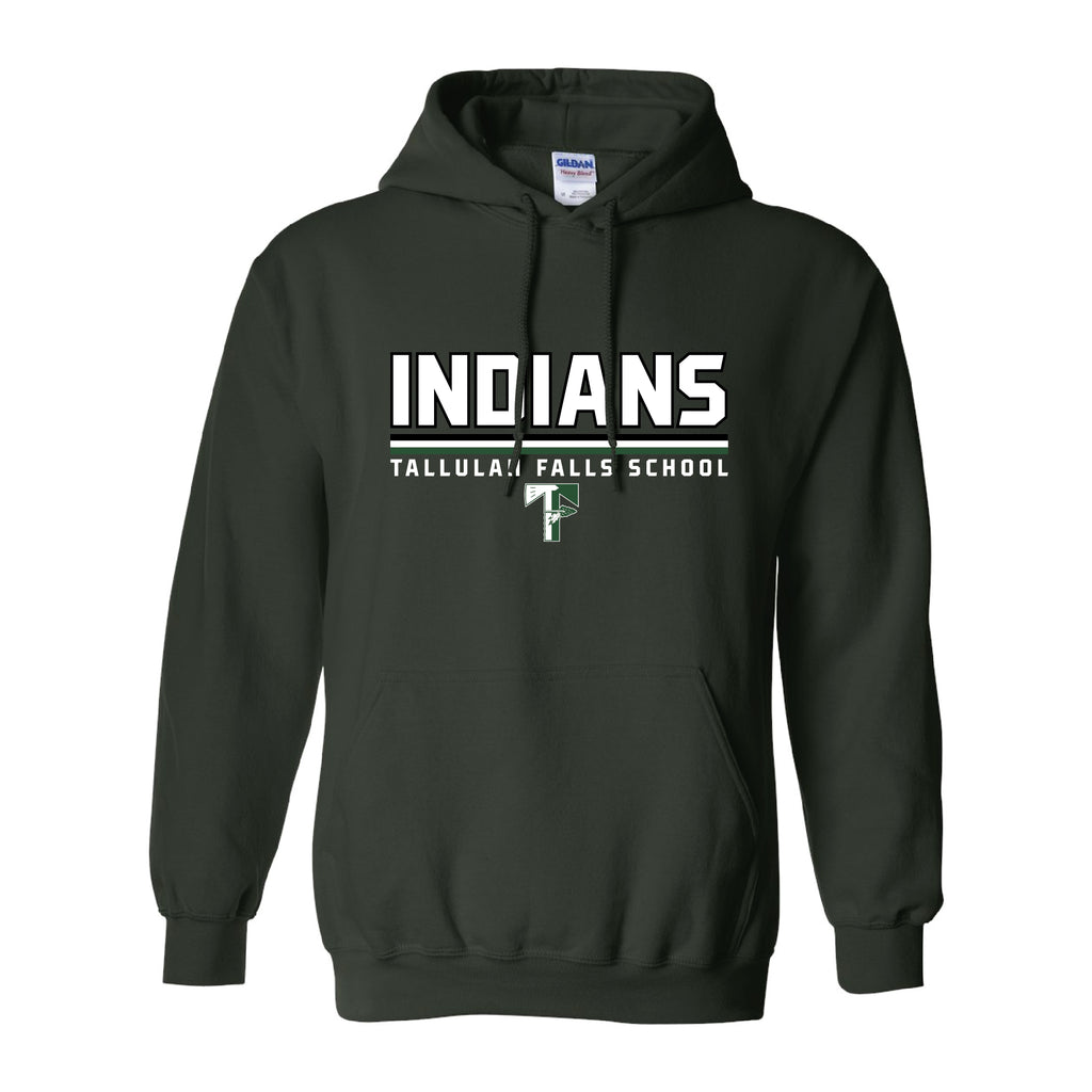 TFS - Tallulah Falls Indians Three Lines Hoodie