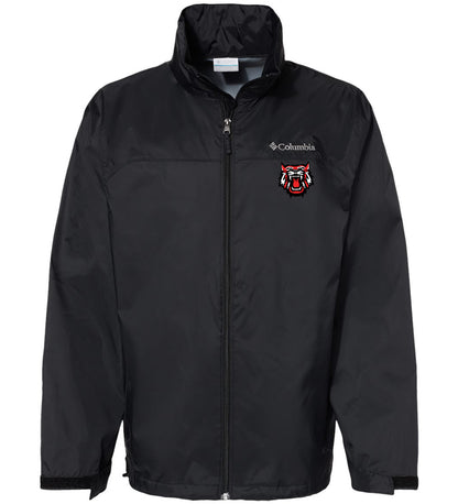 Columbia Rain Jacket with Cathead Embroidered Patch