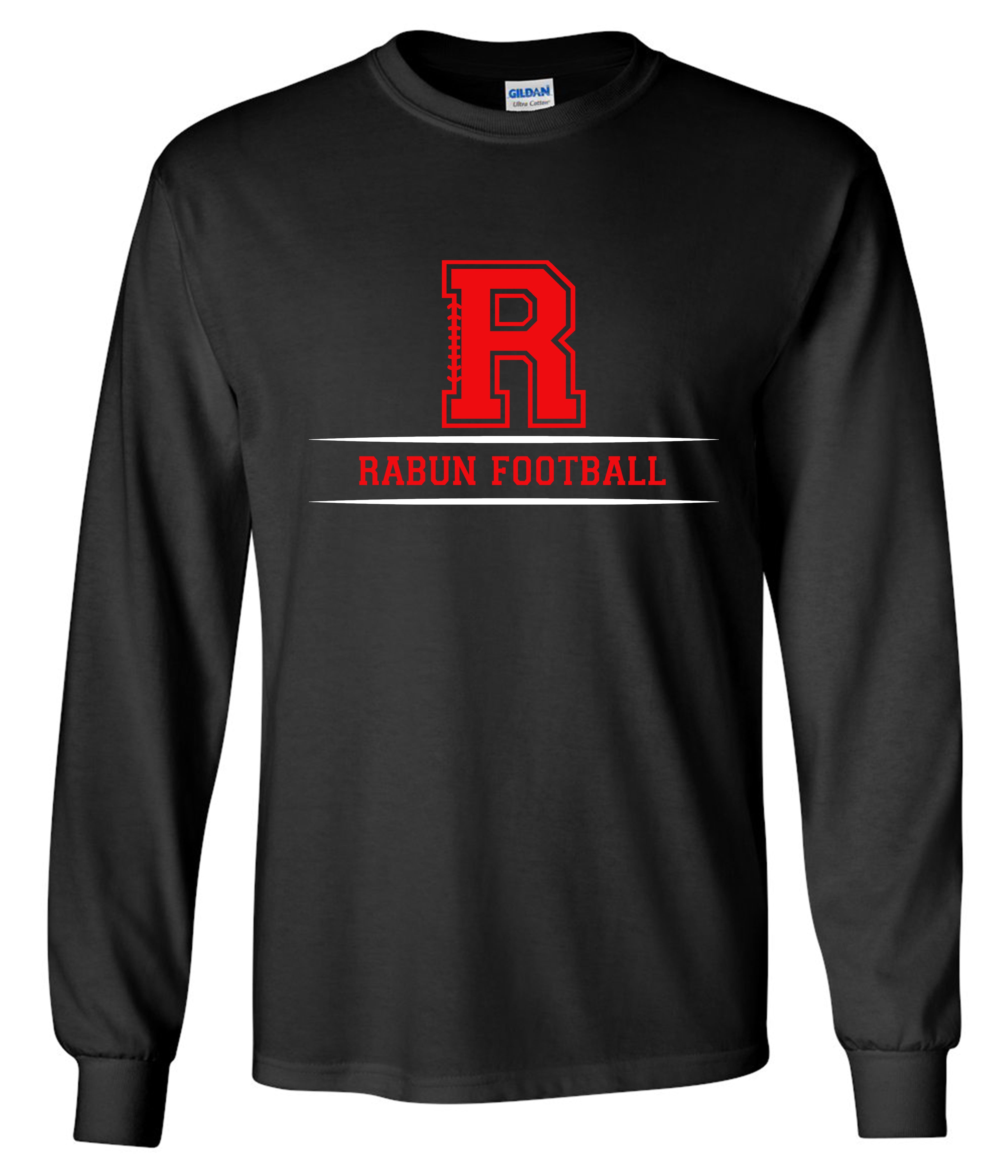 Rabun Football with Laces