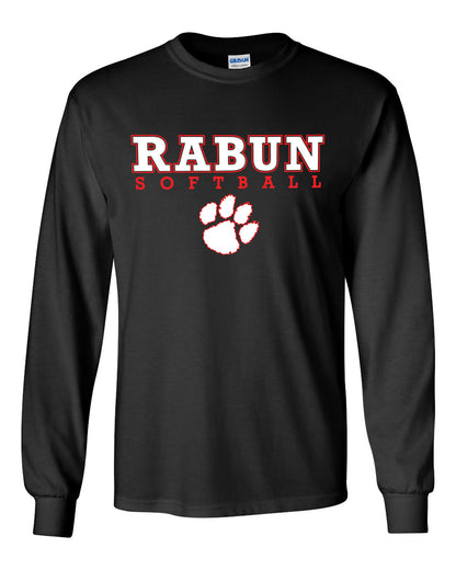 Rabun Softball with Paw