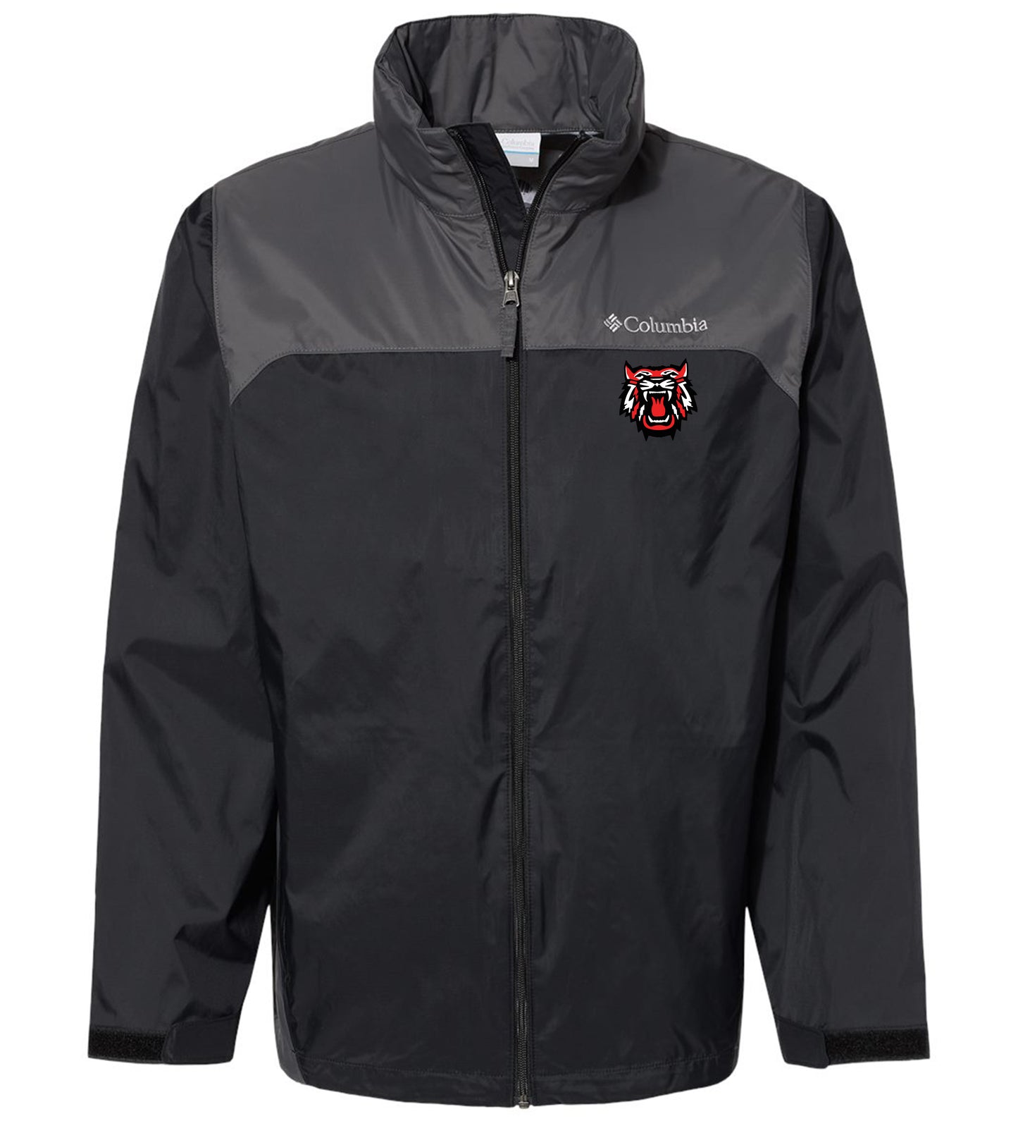 Columbia Rain Jacket with Cathead Embroidered Patch